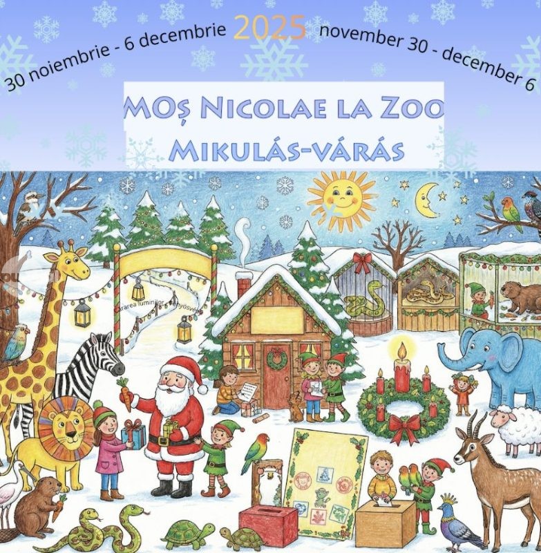 Săptămâna lui Moș Nicolae și magie de sărbători la Zoo