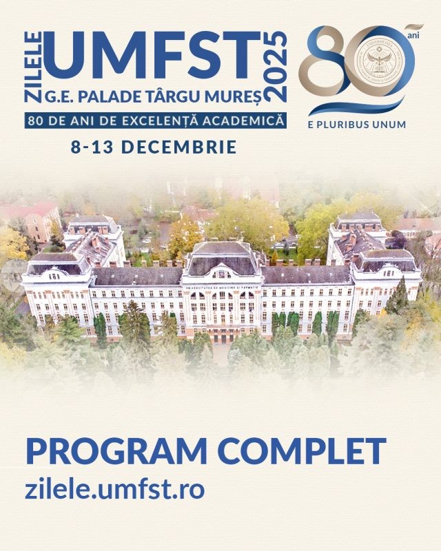 Programul complet al Zilelor UMFST