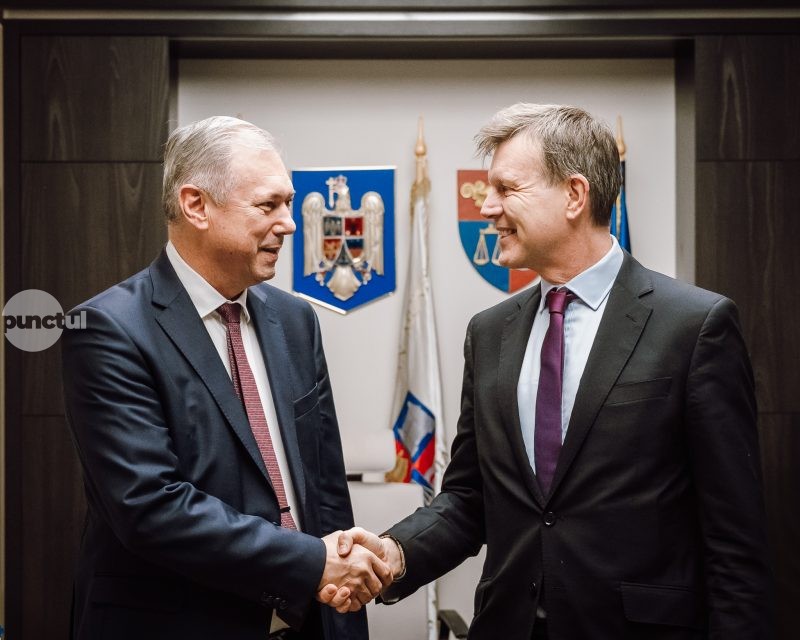 Ambasadorul Marii Britanii în vizită în județul Mureș