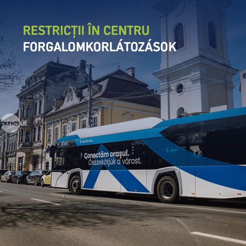 Weekenduri cu restricții în centru – ce trasee sunt afectate