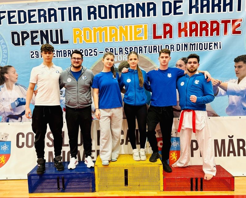 Premii la karate pentru sportivii CSU Târgu Mureș