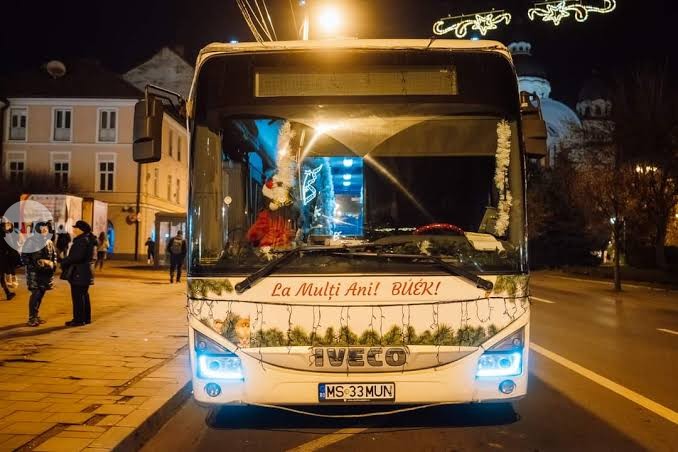 Programul autobuzelor lui Moș Crăciun