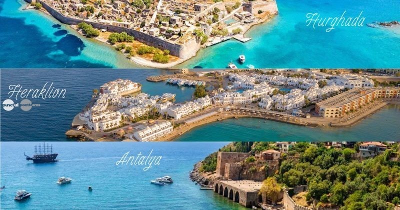 Aeroportul Transilvania anunță curse charter către Antalya, Creta și Hurghada în sezonul de vacanță