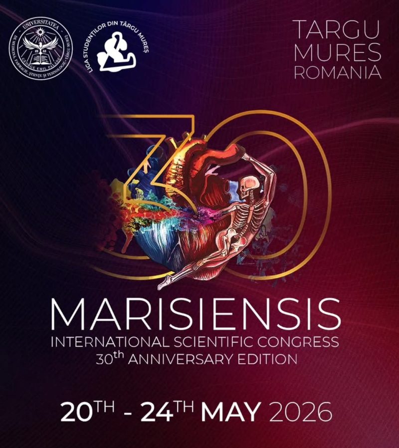 A 30-a ediție a Congresului Național cu participare internațională Marisiensis la Târgu Mureș
