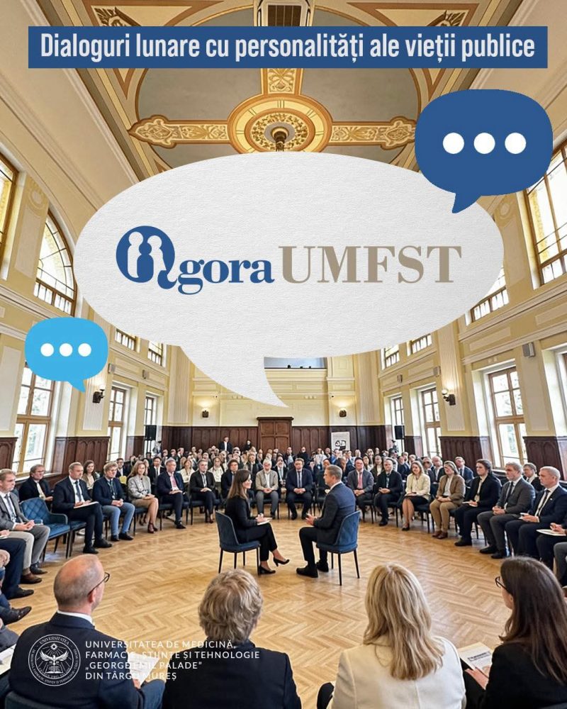 Agora UMFST un nou proiect dedicat dialogului și ideilor