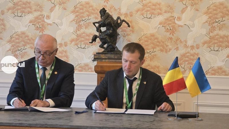 UMFST Târgu Mureș și Universitatea Națională de Medicină Bogomolets din Kiev au semnat un parteneriat academic