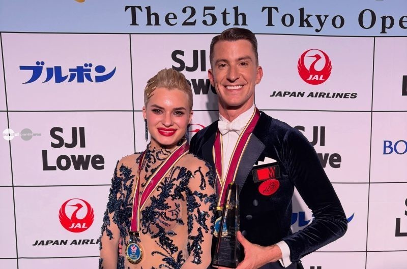 Rareș Cojoc și Andreea Matei au câștigat Tokyo Open, la WDSF International Open Standard