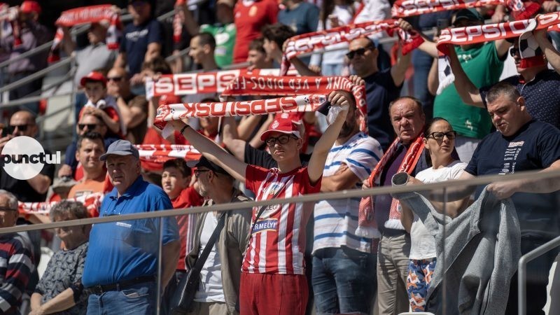 Sepsi Sfântu-Gheorghe a revenit, cu mari emoții, în prima ligă de fotbal