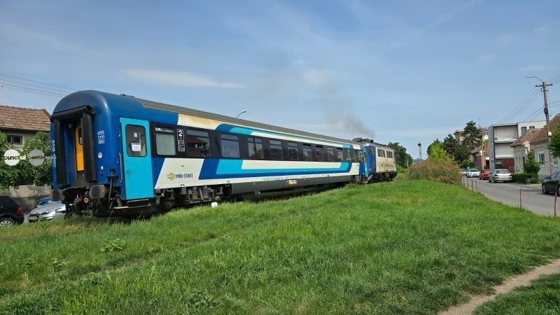 Circulația unor trenuri spre și din Târgu Mureș se modifică până în septembrie din cauza lucrărilor feroviare