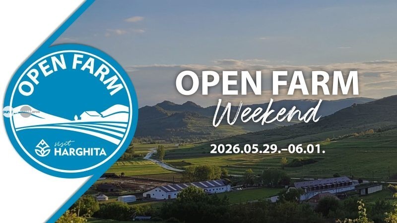 Descoperă fermele, gospodăriile și producătorii locali din județul Harghita în cadrul primului Open Farm Weekend!