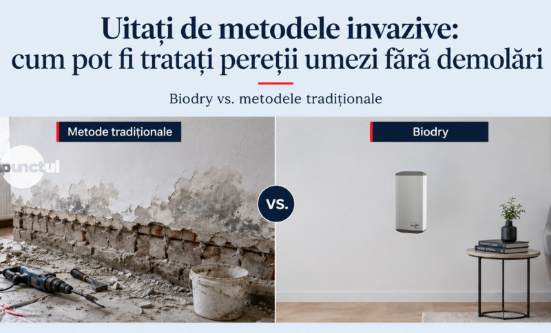 Uitați de metodele clasice: Cum salvăm pereții fără demolări