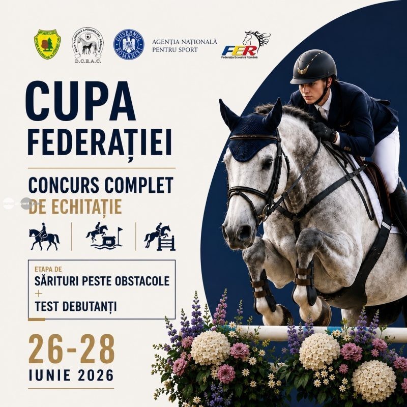 Cupa Federației 2026 aduce trei zile de competiții ecvestre la Târgu Mureș