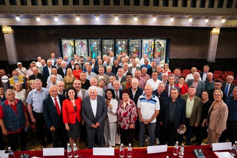 Organizația Seniorilor Social Democrați Mureș și-a ales conducerea pentru următorii ani