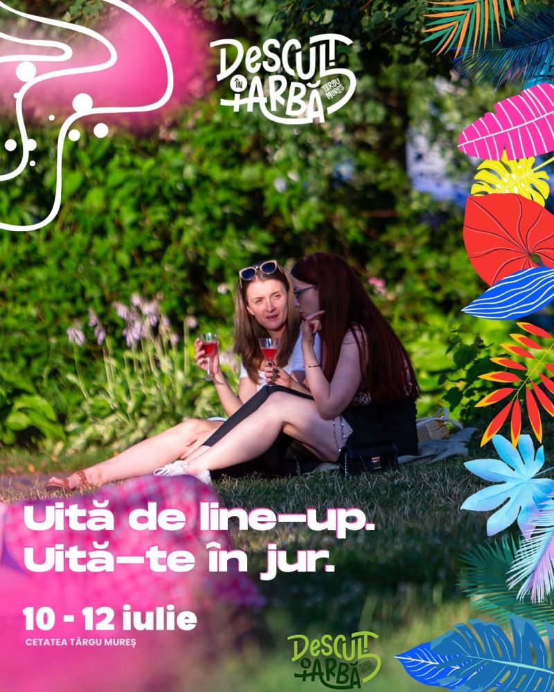 Desculț în Iarbă revine la Cetatea din Târgu Mureș între 10 și 12 iulie
