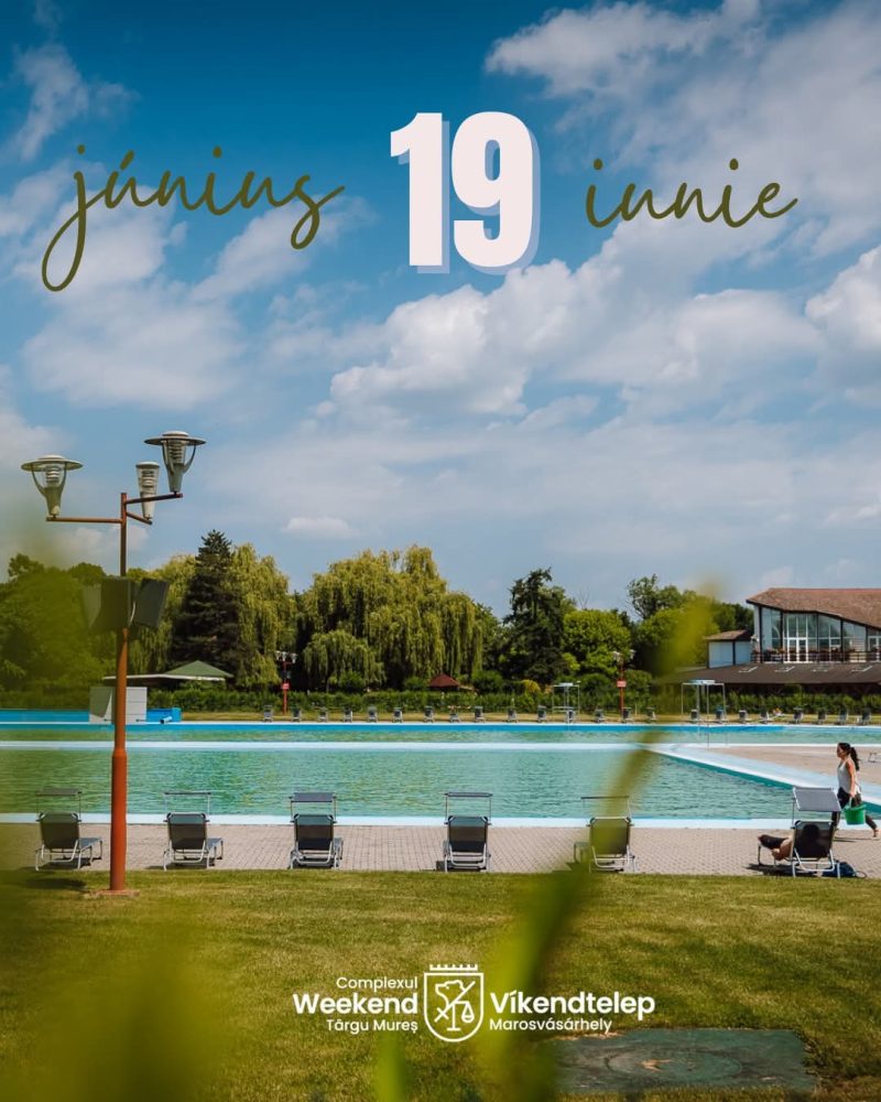 Complexul Weekend din Târgu Mureș se deschide pe 19 iunie