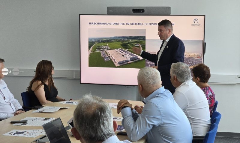 Hirschmann Automotive TM România a inaugurat centrala fotovoltaică de 3,7 MW
