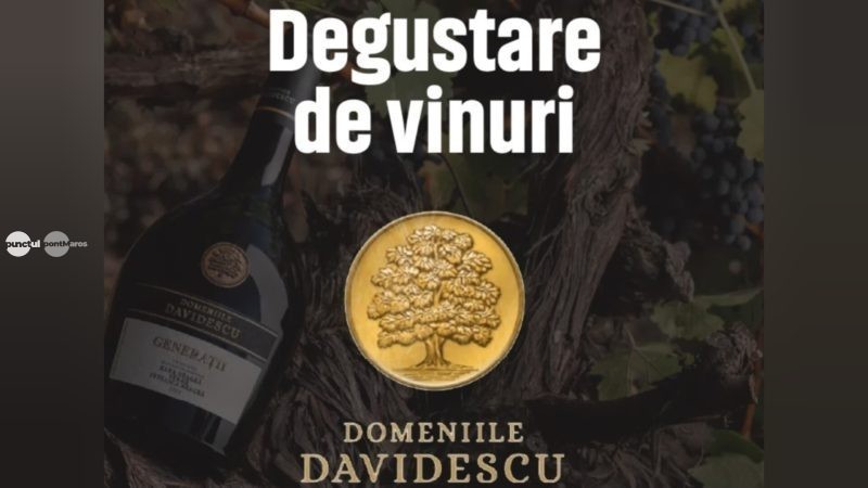 Seară Kabinett cu vinuri de la Crama Davidescu, pe 11 iunie, la Osteria del Dottore