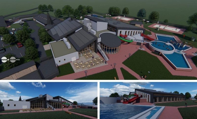 (Foto) Cum va arăta viitorul Aquapark de la Sovata funcțional în orice perioadă a anului