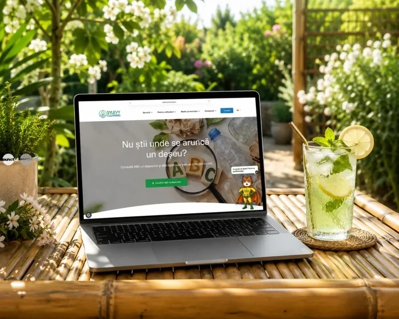 Sylevy Cleaning lansează noul website dedicat informării și educării utilizatorilor privind gestionarea responsabilă a deșeurilor
