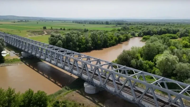 CNAIR reia proiectul podului de la Cenad, care va lega România de Ungaria peste Mureș