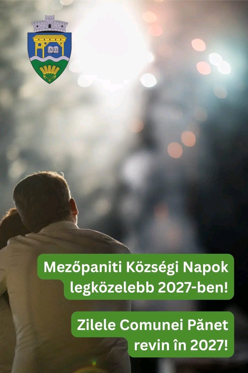 Zilele Comunei Pănet nu vor fi organizate în acest an