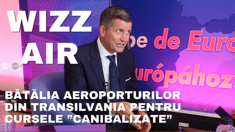 EXCLUSIVITATE! Ian Milan, WizzAir: eliminarea ”canibalizării” curselor WizzAir între aeroporturile din Transilvania este cel mai complex proces de restructurare a curselor la care lucrează managementului companiei!