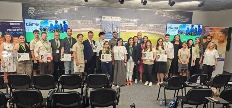 Studenți ai UMFST Târgu Mureș, implicați în Climathon Regiunea Centru 2026