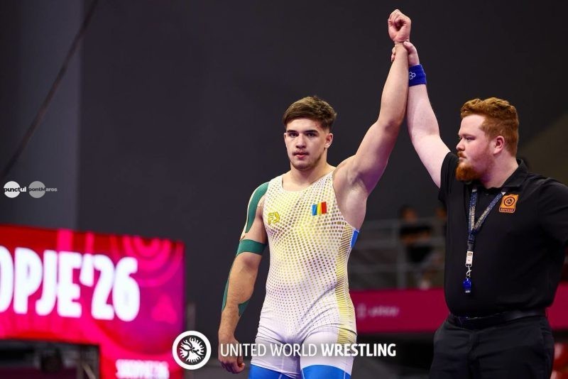 Medalie de bronz pentru Târgu Mureș la Campionatul European U20. Darius Sas a urcat pe podiumul continental
