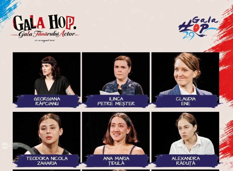 O absolventă a Universității de Arte din Târgu Mureș, finalistă la Gala Tânărului Actor HOP 2026