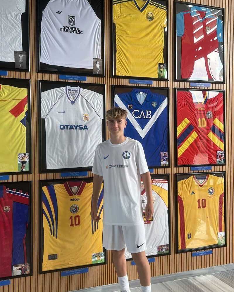 Fotbalist de doar 13 ani, transferat de Academia Gheorghe Hagi de la Academica Transilvania Târgu-Mureș