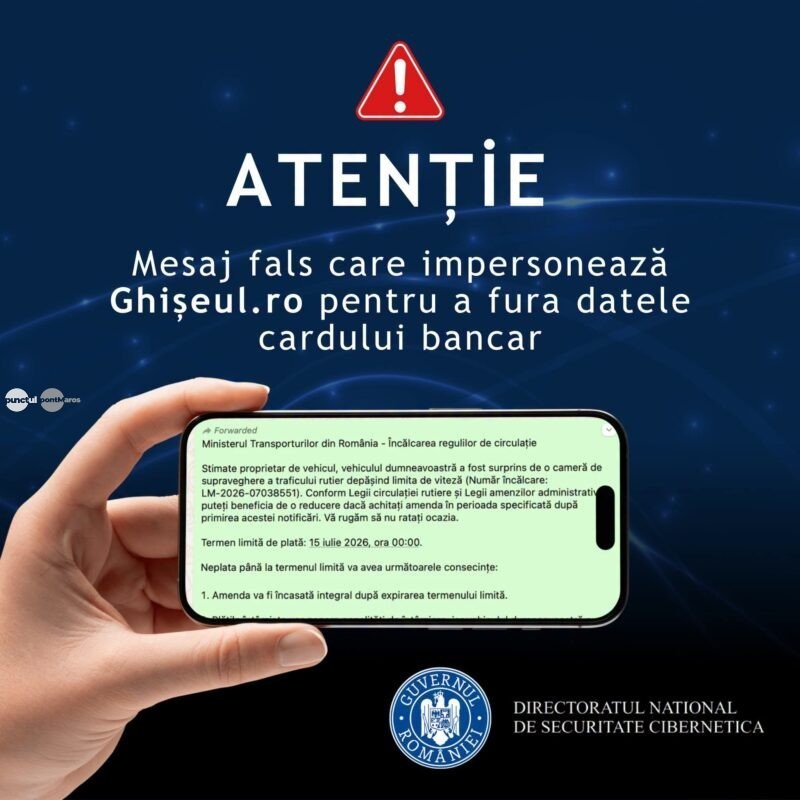 Atenție la tentativele de fraudă online!