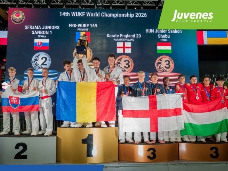 16 medalii la Campionatul Mondial de Karate de la Cluj-Napoca, pentru tinerii sportivi de la Juvenes Târgu-Mureș