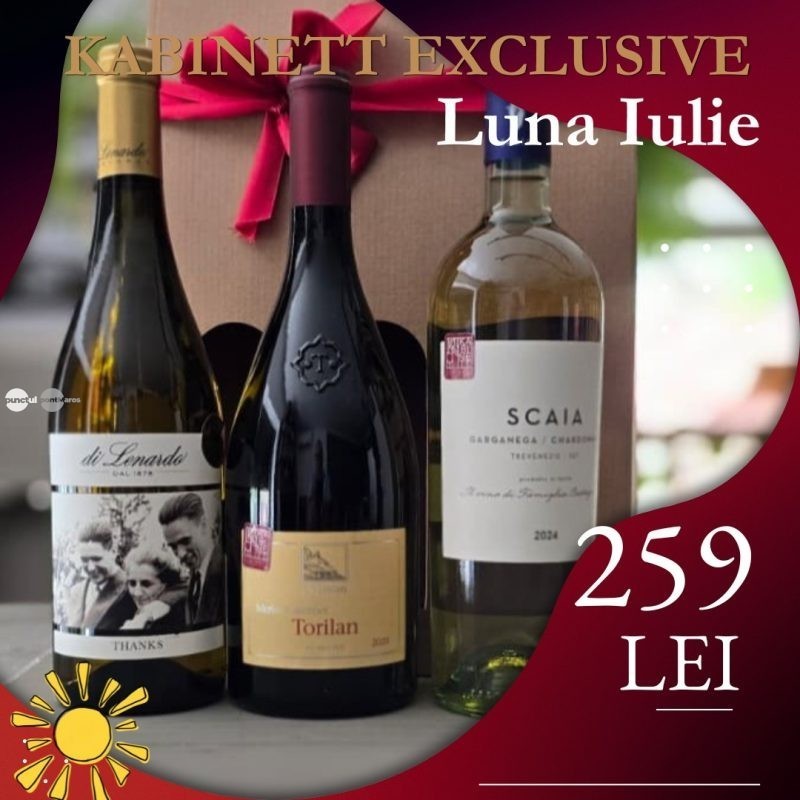 Iulie cere vinuri clare, bine așezate, cu prospețime și măsură. Kabinett Exclusive – Iulie 2026
