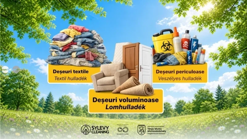 Campanie specială de vară pentru colectarea deșeurilor în Târgu Mureș. Calendarul complet al punctelor de colectare