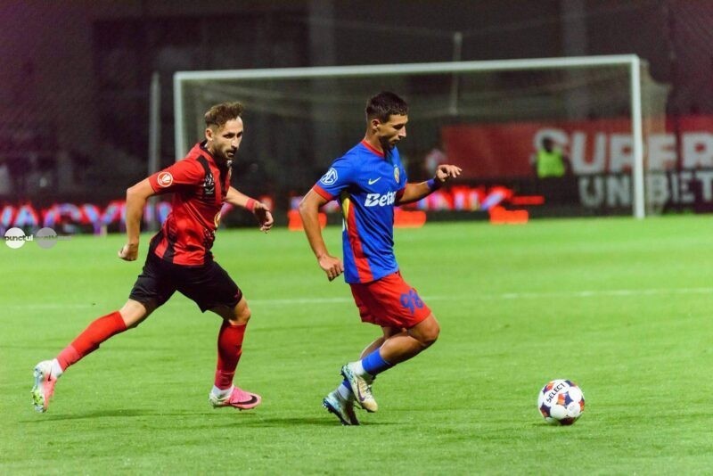 Tânărul fotbalist ludușean David Popa, debut în premieră ca titular la FCSB. Șanse mari să joace și joi, în Conference League