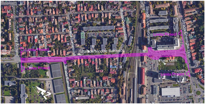 Pasaj rutier subteran de aproape 600 de metri în zona Gării din Târgu Mureș. Investiția este estimată la 441 de milioane de lei