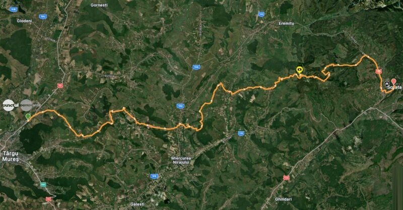 Sângeorgiu de Mureș – Sovata, pe drumuri de pământ: traseul de offroad pentru acest weekend