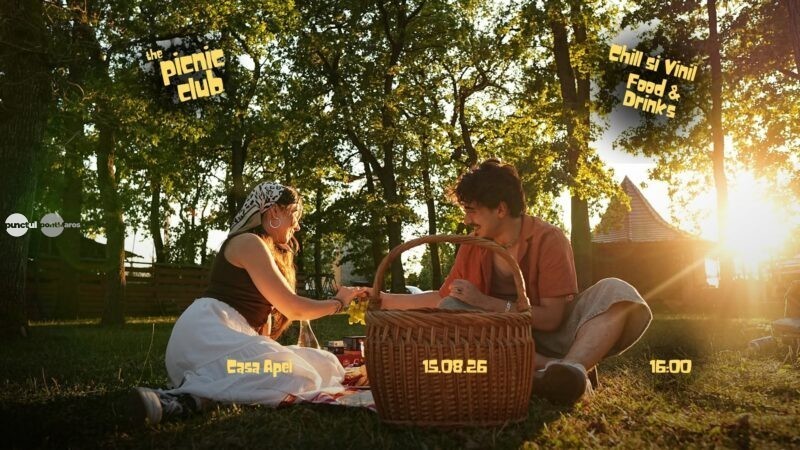 Picnic cu muzică pe vinil la Casa Apei din Târgu Mureș
