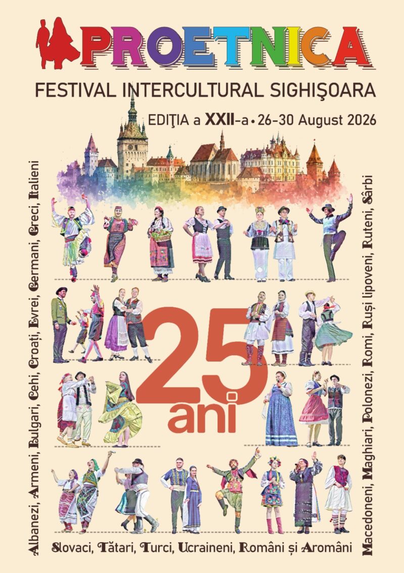 ProEtnica 2026 – 25 de ani pentru pace interetnică și dialog intercultural