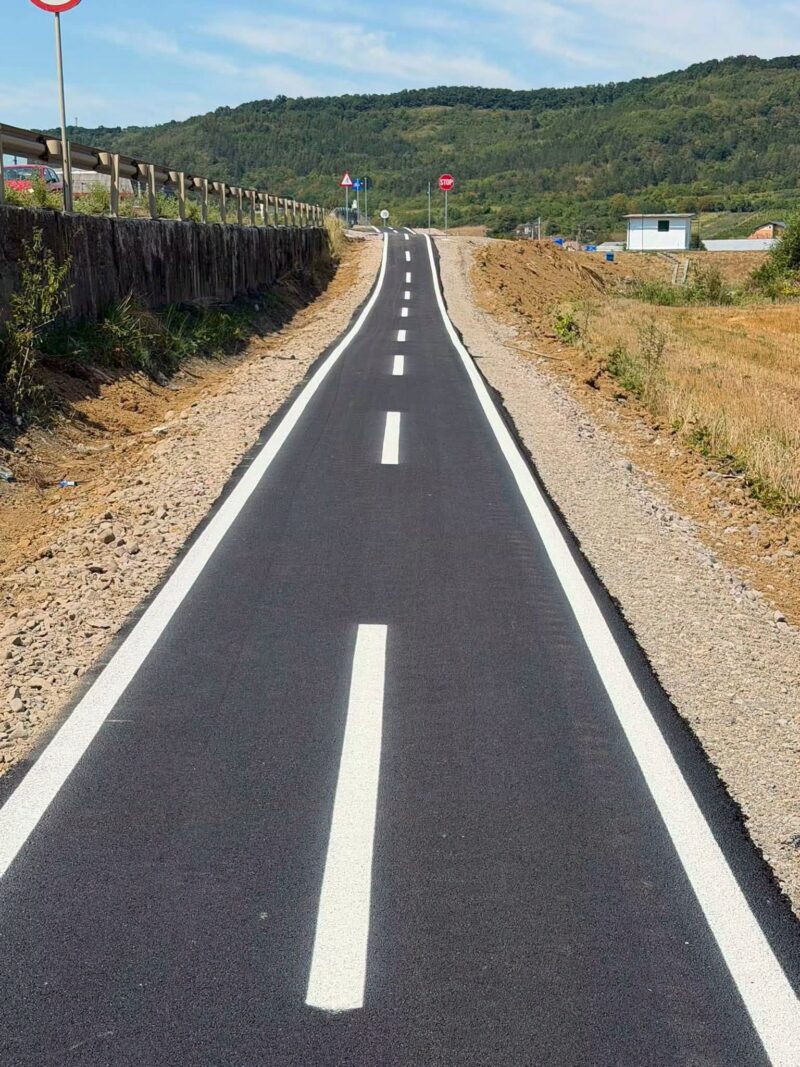 O nouă pistă de biciclete între Chendu și Bălăușeri, aproape de finalizare