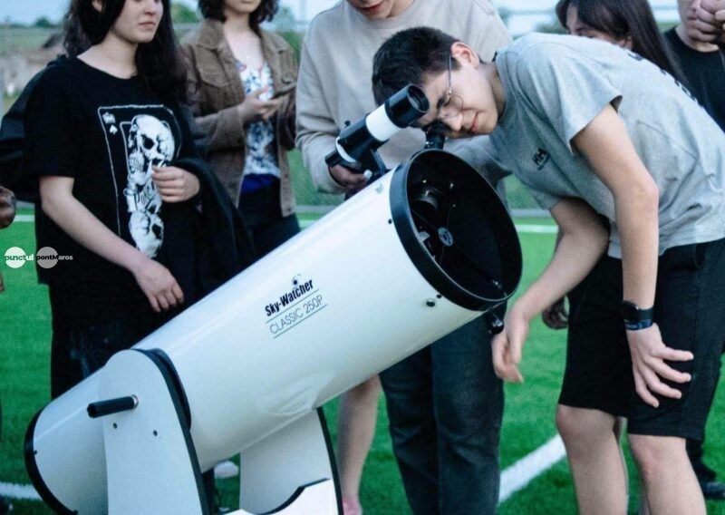 Seară de observații astronomice la Sângeorgiu de Mureș. Participarea este gratuită