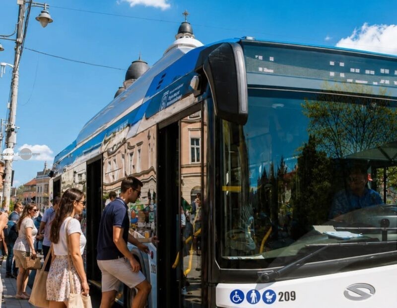 La Vâltoarea Mureșeană, transportul public rămâne în mișcare până târziu!