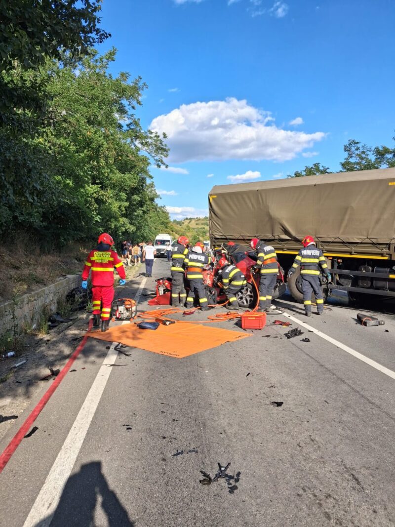 Accident cu doi morți lângă Saschiz