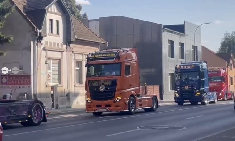 (Video) Parada Camioanelor la Târgu Mureș