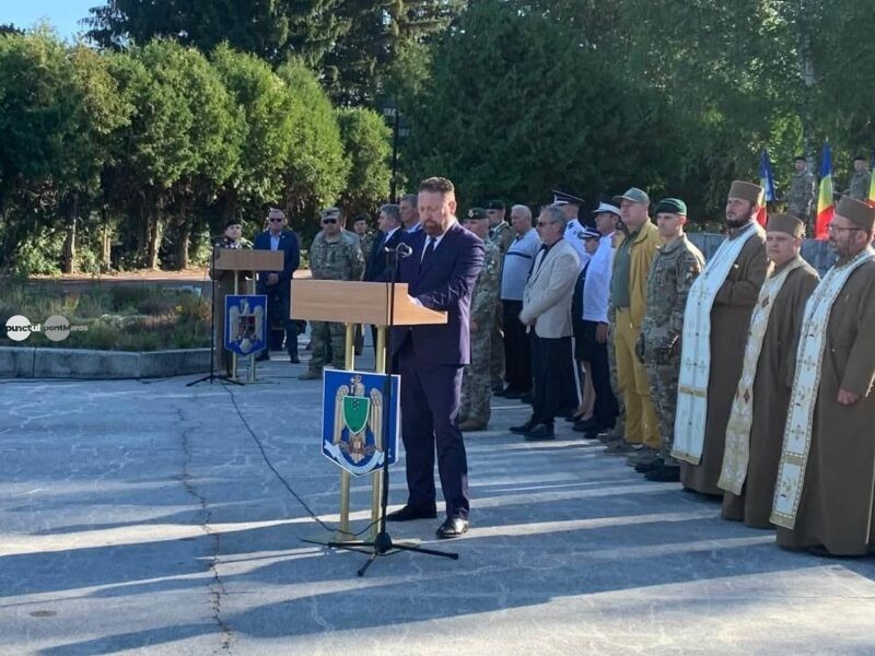 110 ani de la înființarea Vânătorilor de Munte, marcați printr-o ceremonie la Târgu Mureș