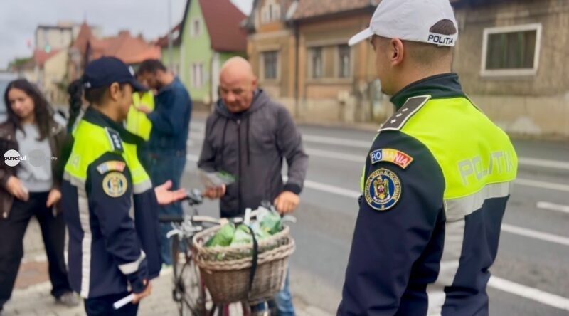 Mic dejun pentru bicicliști la Târgu Mureș