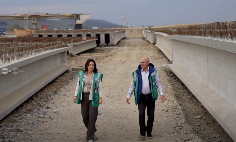 Peste 65% grad de execuție și primii 6 km asfaltați din Autostrada Unirii, A8 – Sectorul Târgu – Mureș – Miercurea Nirajului