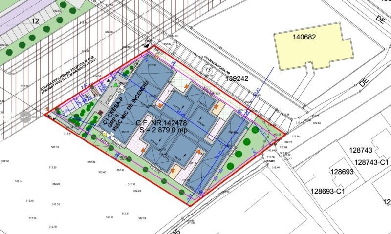 Creșă nouă în cartierul Unirii din Târgu Mureș. Proiectul intră în dezbatere publică
