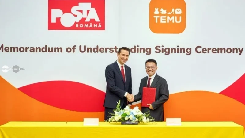 Poșta Română face echipă cu Temu pentru a sprijini comercianții locali