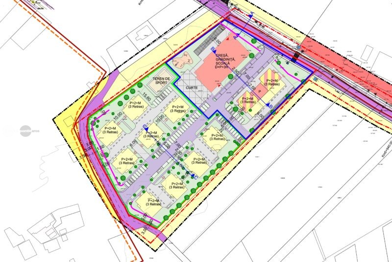 Blocuri, creșă și grădiniță în Unirii. Proiectul în linie dreaptă spre aprobare